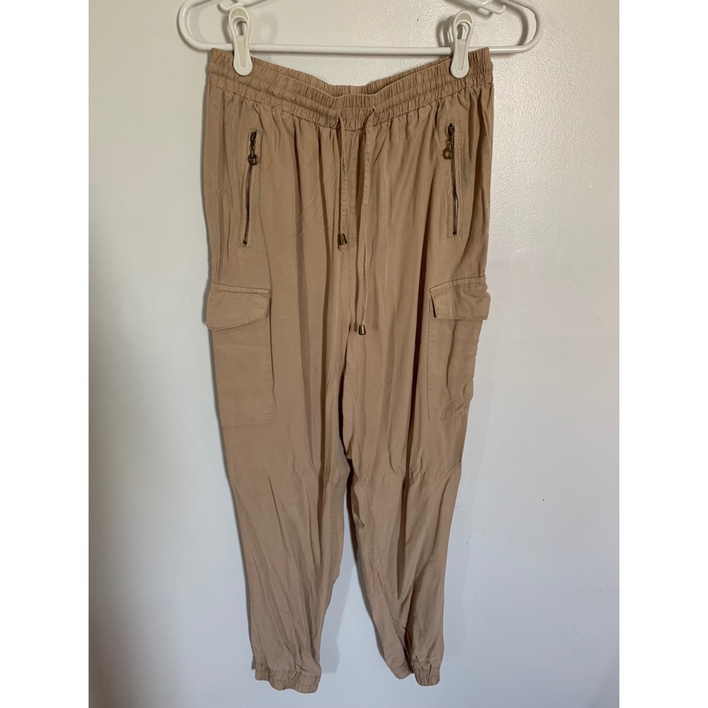 Khaki joggers